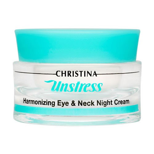 Unstress Harmonizing Eye & Neck Night Cream - Гармонизирующий ночной крем для кожи вокруг глаз и шеи
