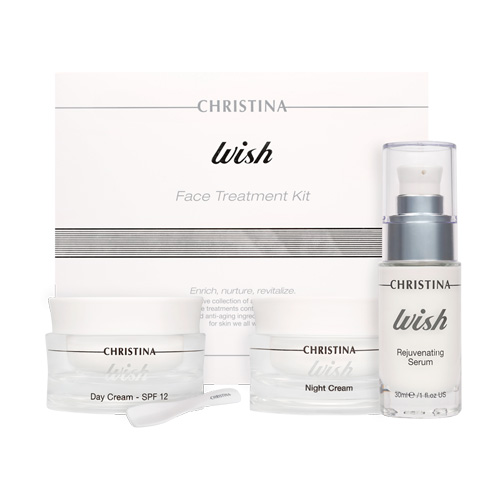 Wish Face Treatment Kit - Набор для ухода за кожей лица (3 препарата)
