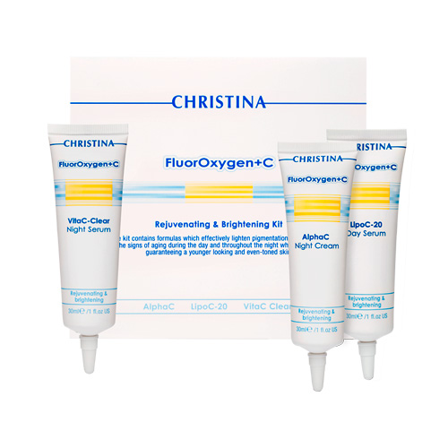 Rejuvenating&Brightening Kit - Набор препаратов для домашнего использования